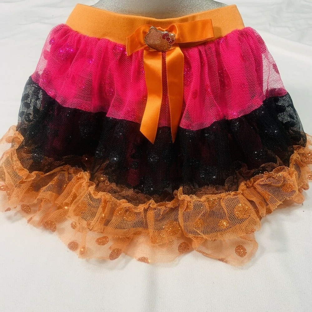 Kitty Toddler Girls Size 3T Tule Tutu Skirt